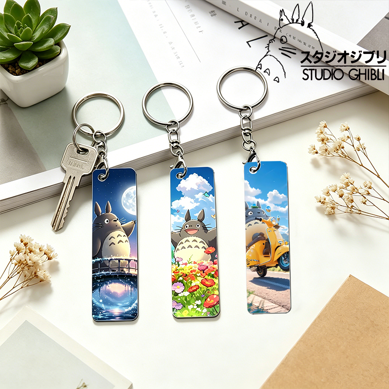 Carabiner Keychain - My Neighbor Totoro Key Fobs Creative