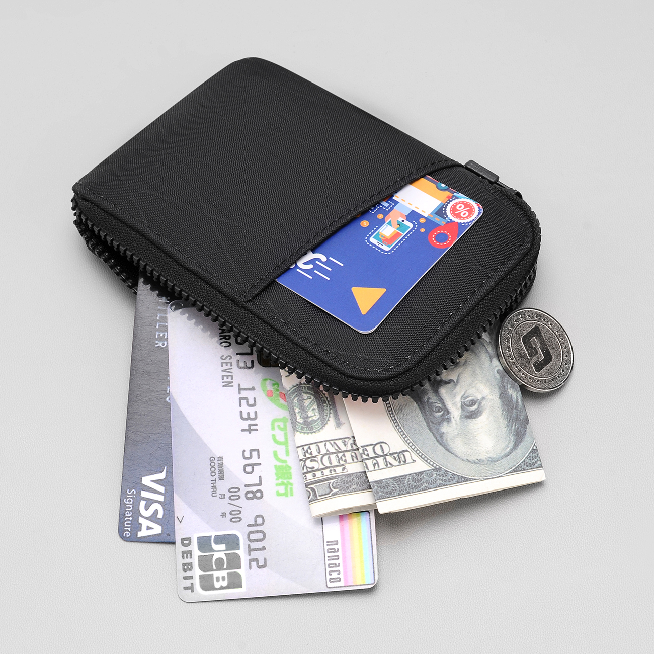 Edc Carry Coins - X-Pac Multifunctional Mini EDC Wallet Men's