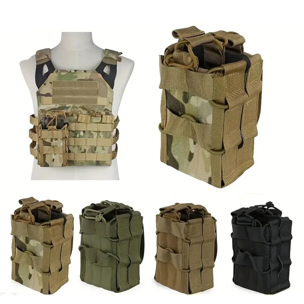 Edc Carry Holster - 5.56 7.62 Molle Single Double Magazine