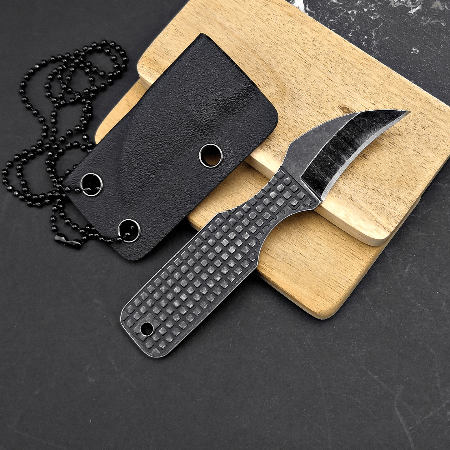 Edc Carry Fixed Blade Knife - 2026 New compact fixed blade knife