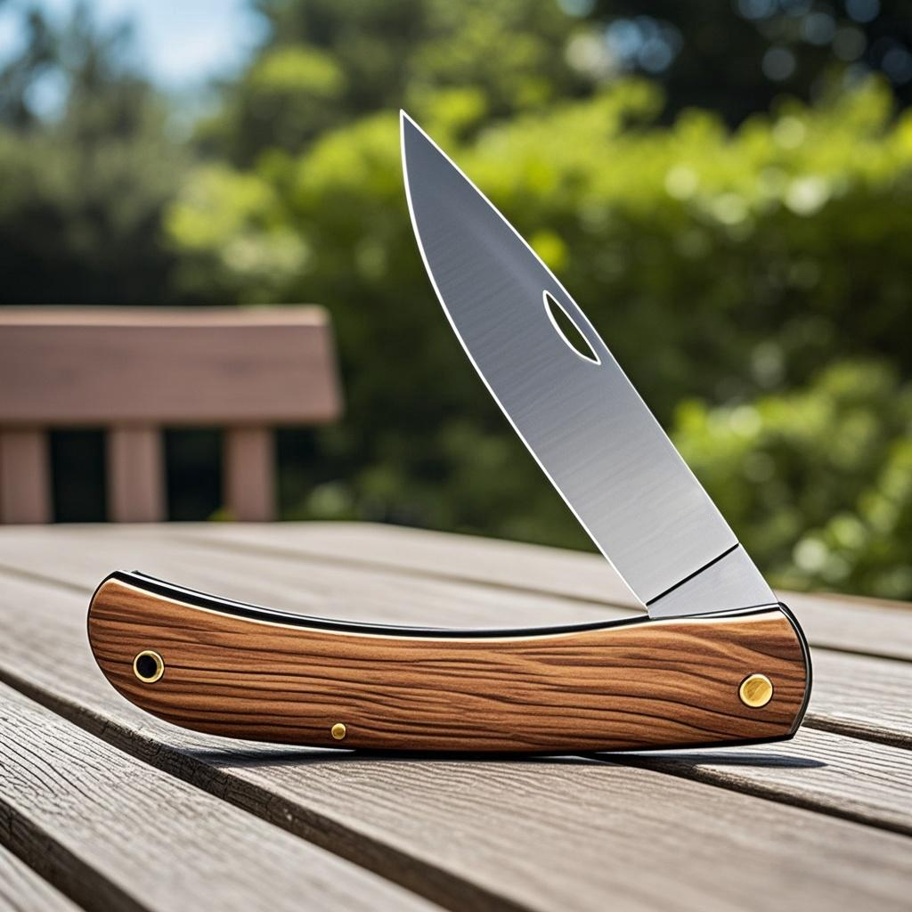 Rosewood Handle Pocket Knife S – Edc Carry Pocket Knife recenzja i cena