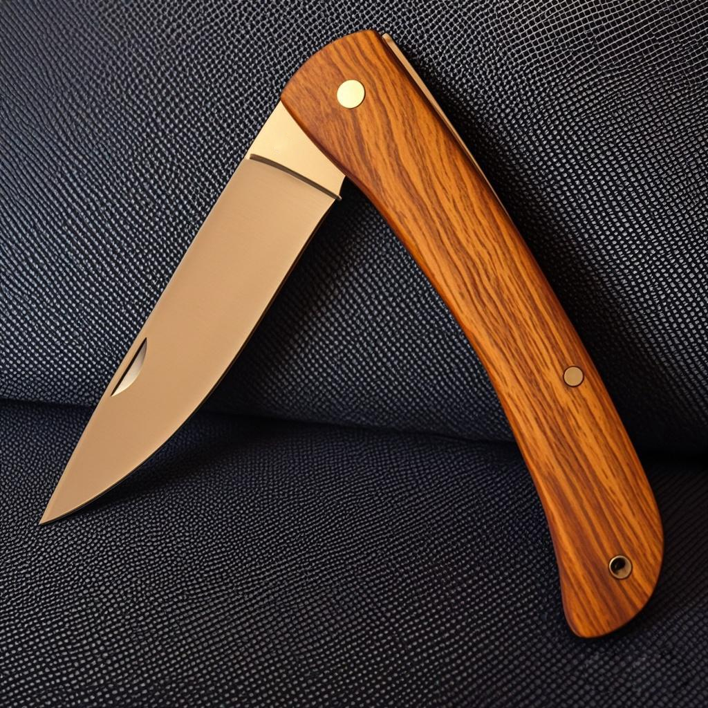 Rosewood Handle Pocket Knife S – Edc Carry Pocket Knife recenzja i cena