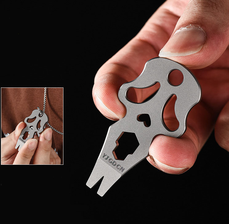 Multifunctional Hex Key Wrench – Titanium Pry Bar recenzja i cena