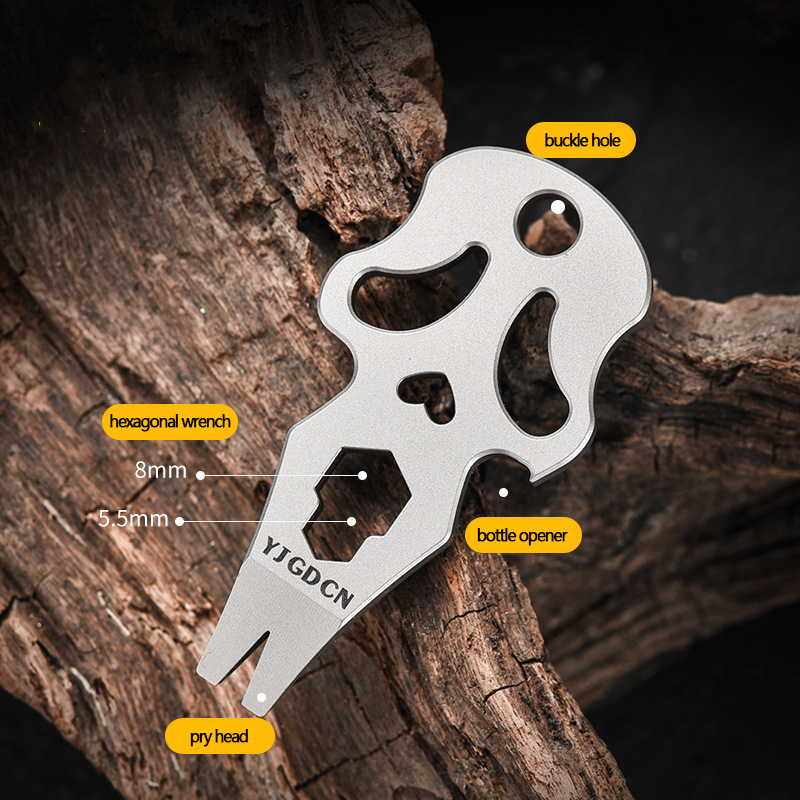 Multifunctional Hex Key Wrench – Titanium Pry Bar recenzja i cena