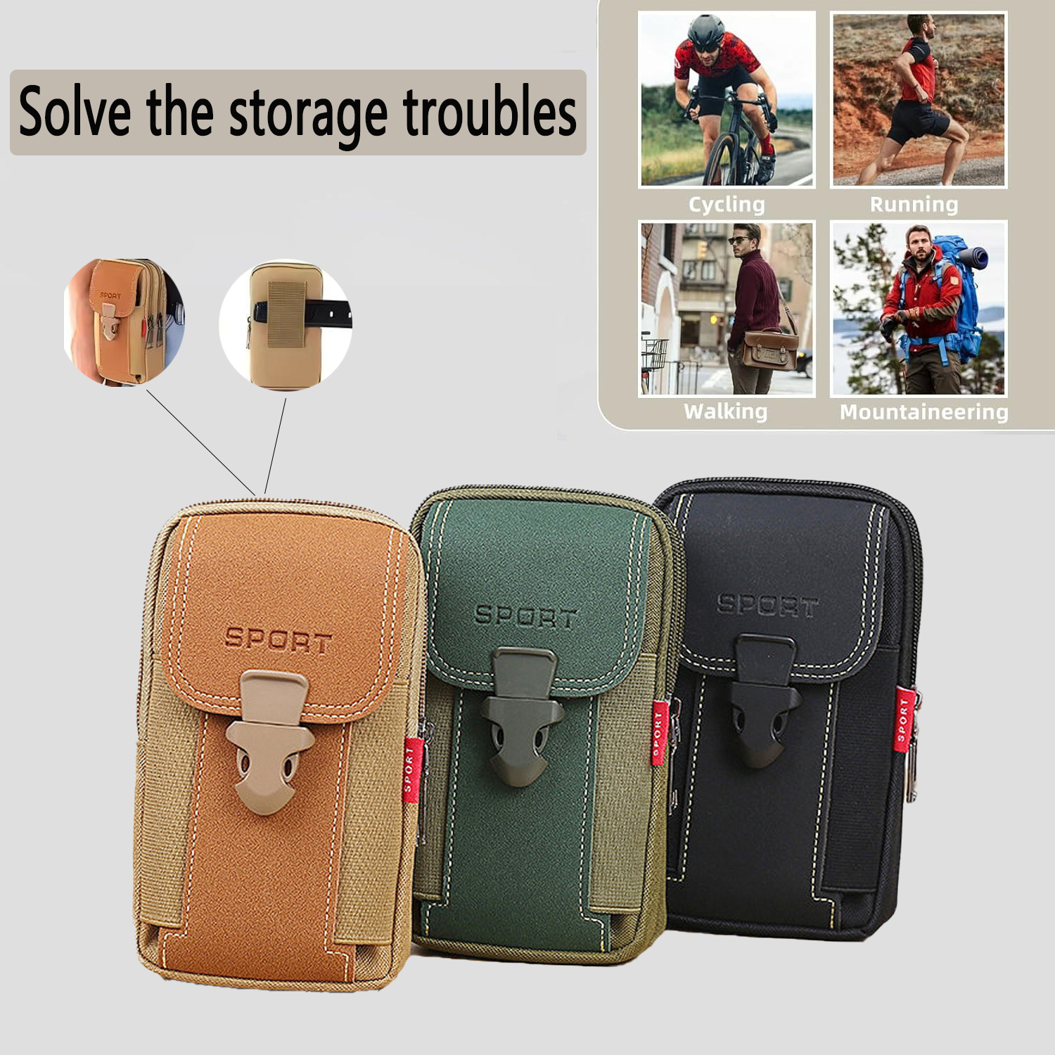 TRALOW Multi Pocket EDC Waist  – Edc Carry Pocket Pouch recenzja i cena