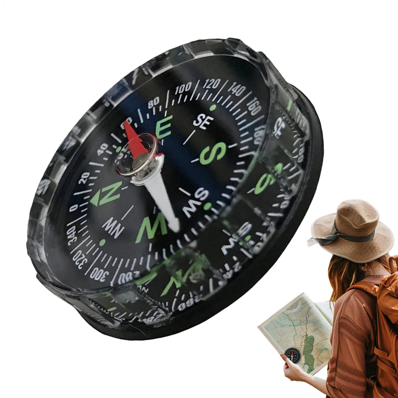 New Waterproof Hiking Compass, – Compass Keychain Mini recenzja i cena