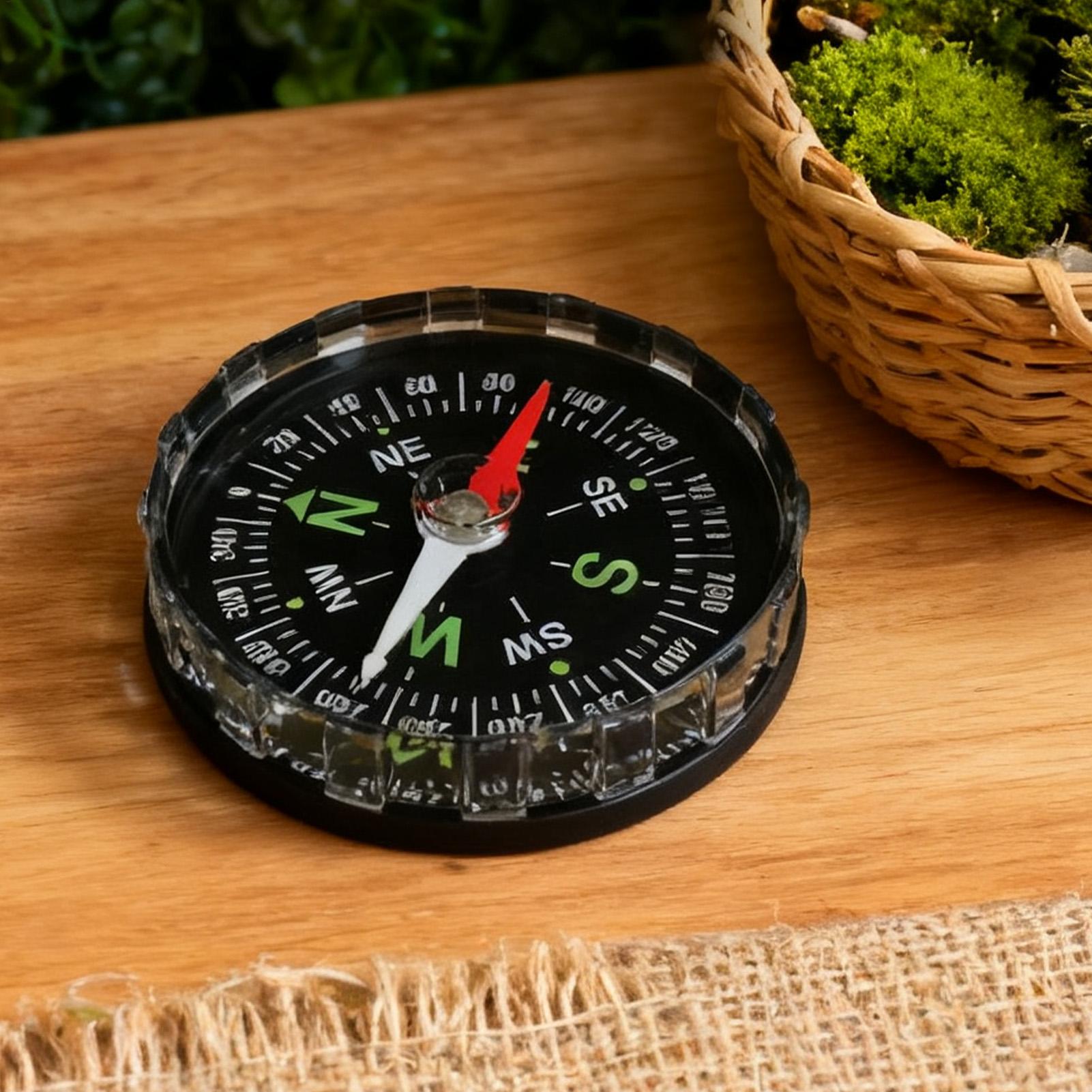 New Waterproof Hiking Compass, – Compass Keychain Mini recenzja i cena