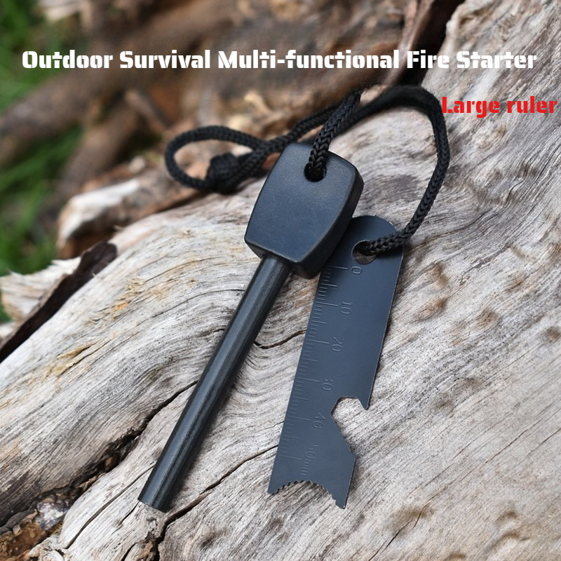 Multi-Function Wooden Handle M – Ferro Rod Striker recenzja i cena