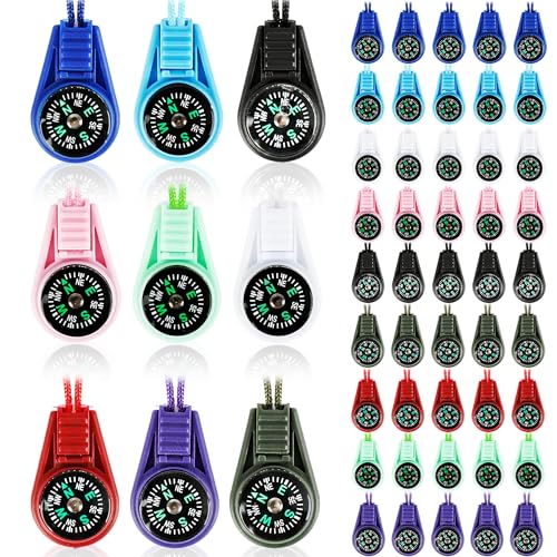 54pcs Mini Pocket Compass Keyc – Compass Keychain Mini recenzja i cena