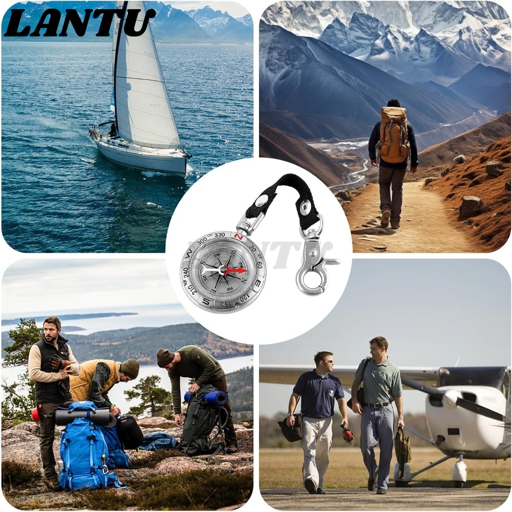 Waterproof Zinc Alloy Compass  – Compass Keychain Mini recenzja i cena