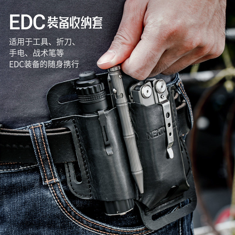 1PC. Leather EDC Pouch for Fla – Leather Edc. Carry Pouch recenzja i cena