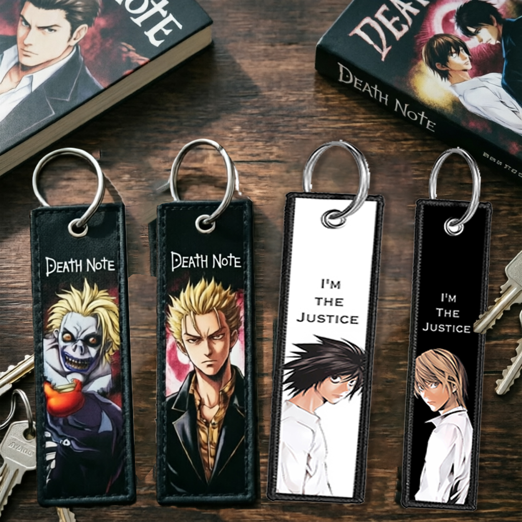Death Note Ryuuku Ryuk Rem Emb – Carabiner Keychain recenzja i cena