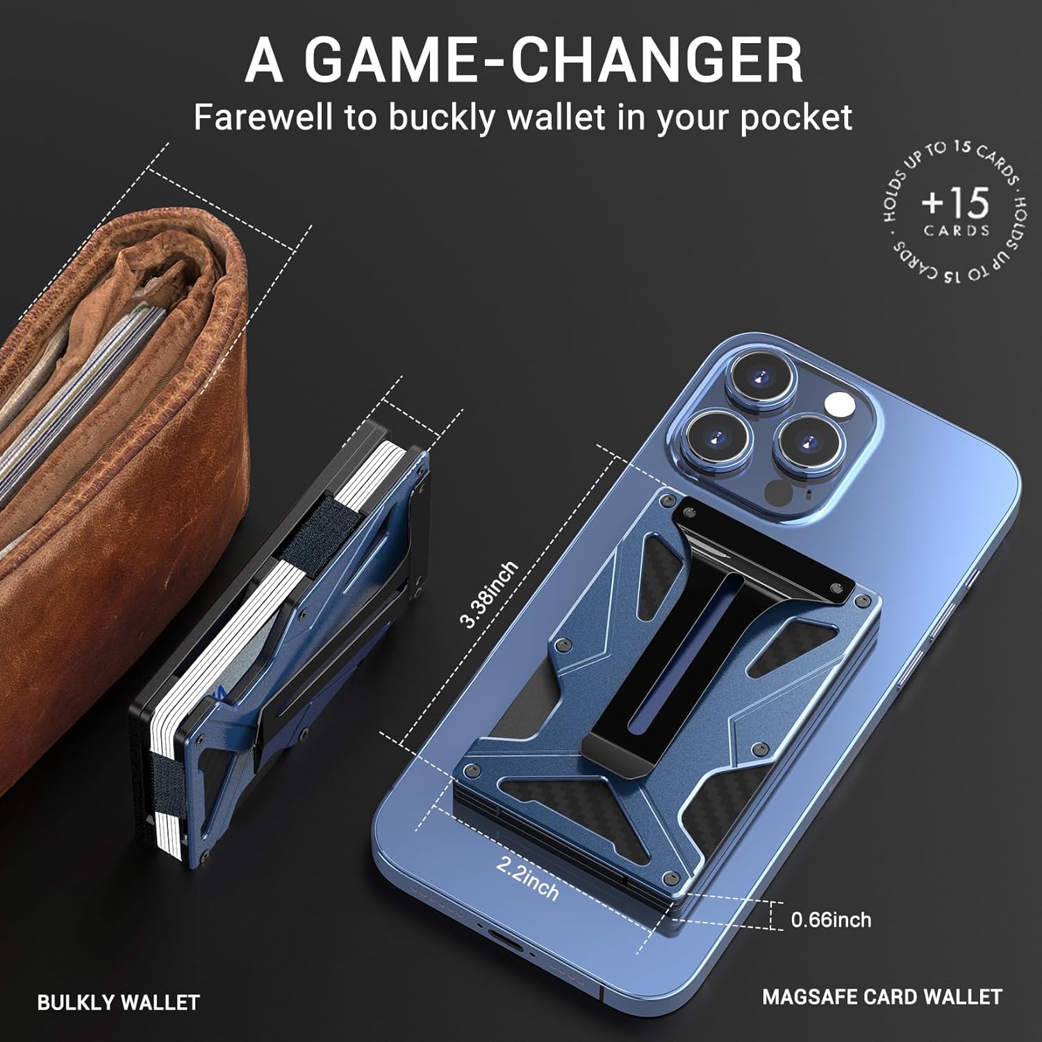 MagSafe Wallet Money Clip with – Money Clip Magnetic recenzja i cena