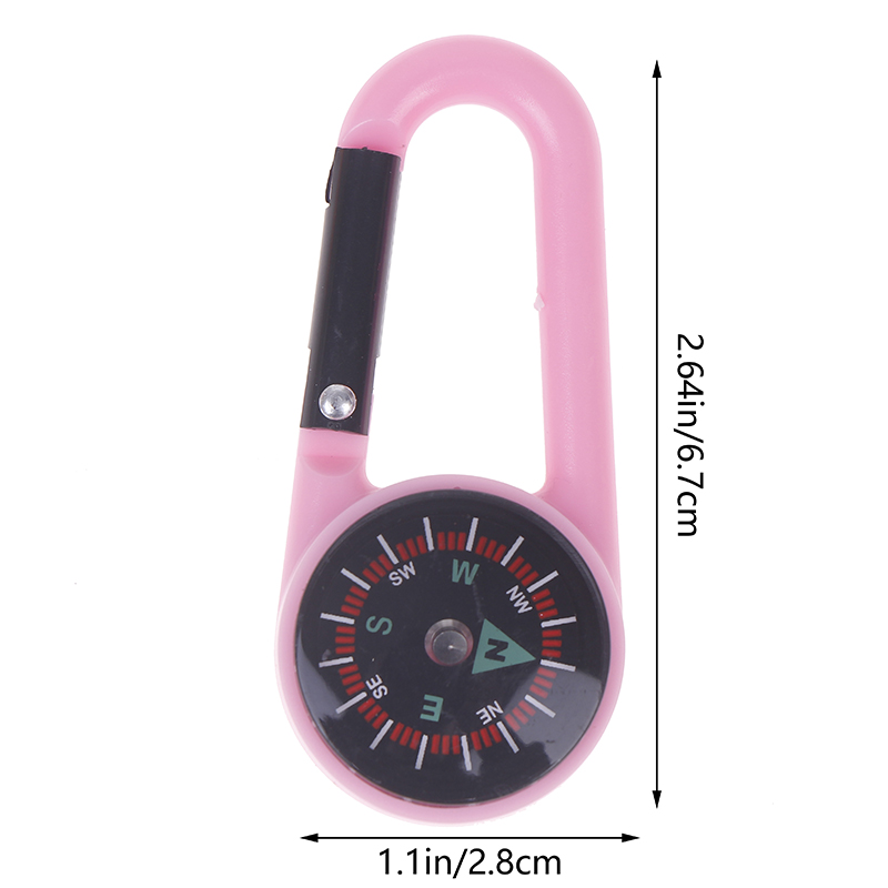 Outdoor ABS Mini Compass Carab – Compass Keychain Mini recenzja i cena