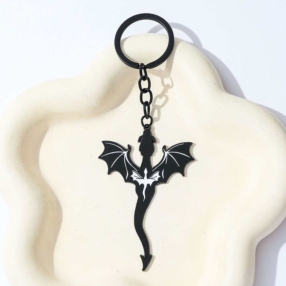 Fourth Wing Black Dragon Keych – Carabiner Keychain recenzja i cena