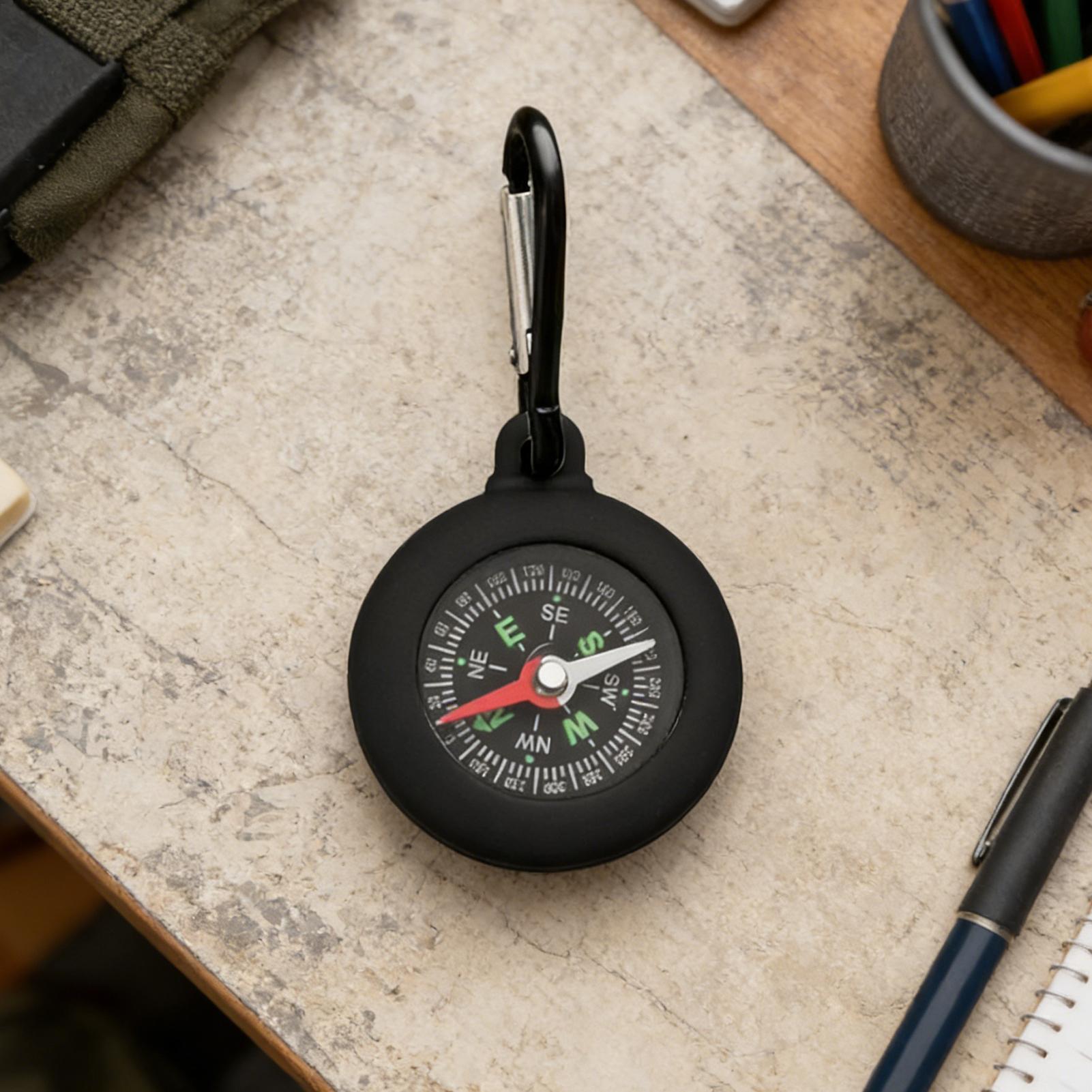 mini Compass for Hiking Compac – Compass Keychain Mini recenzja i cena