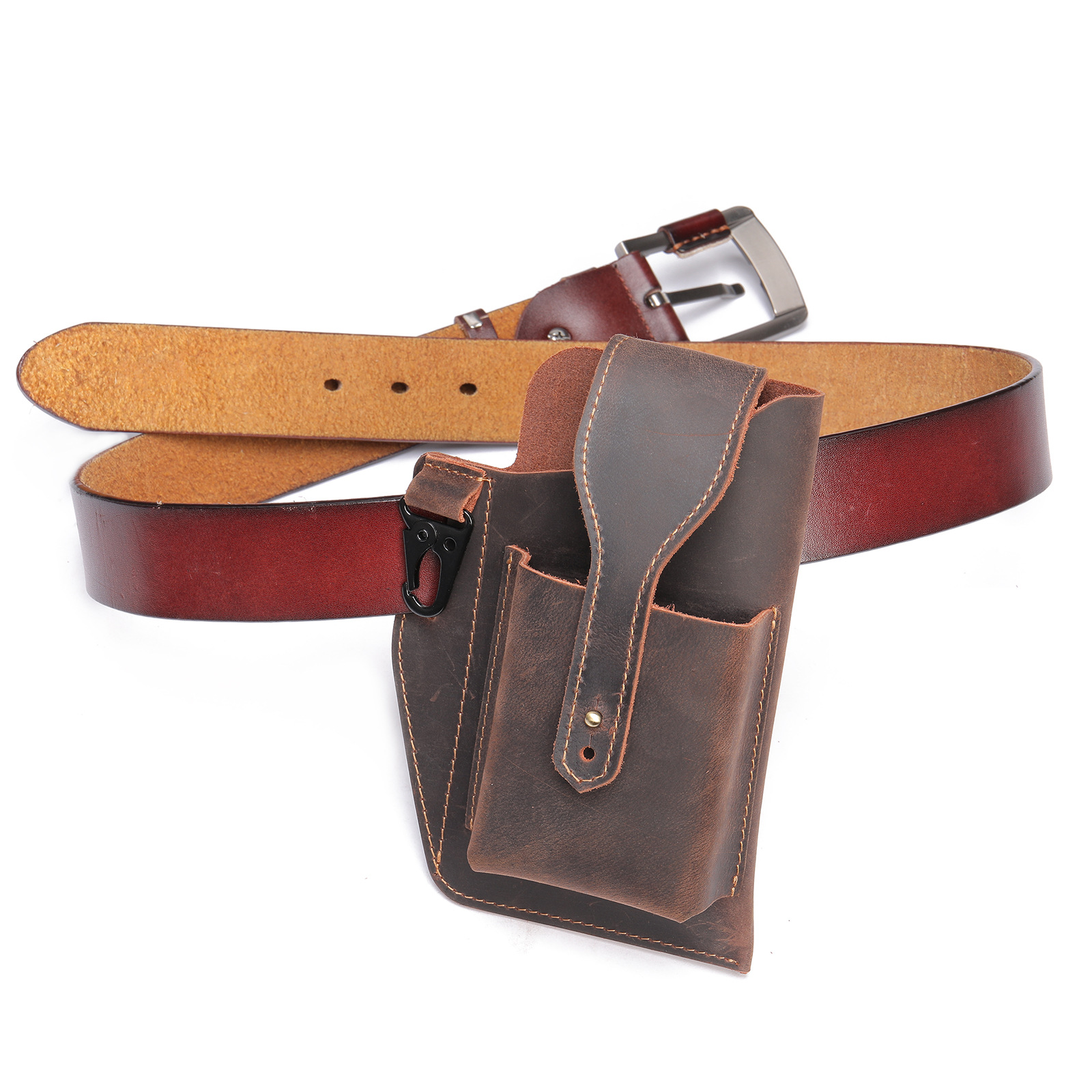 Crazy Horse Leather Phone Hols – Leather Edc. Carry Pouch recenzja i cena