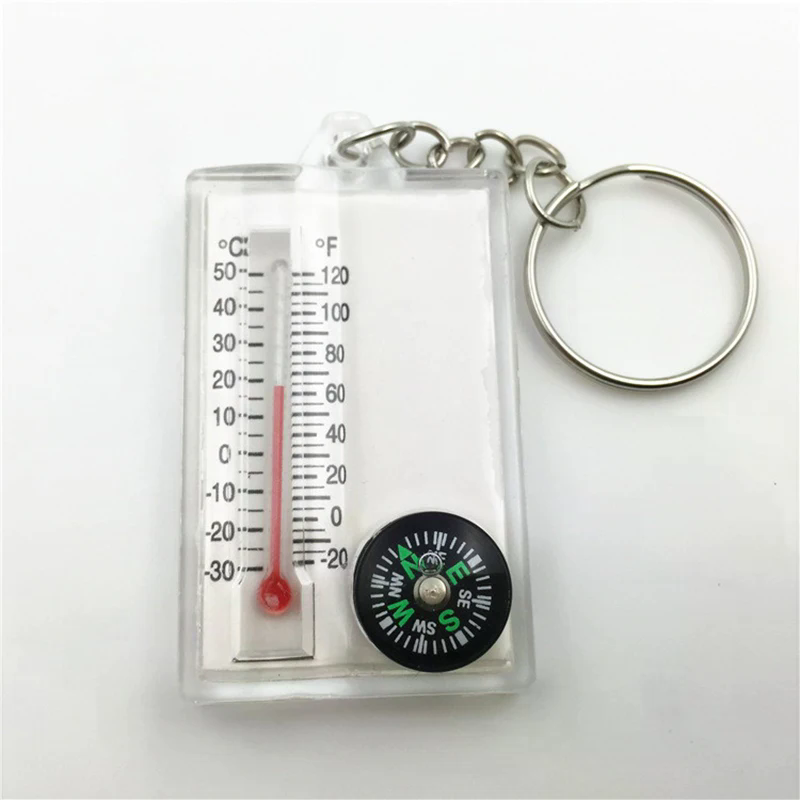 Outdoor Mountaineering Buckle  – Compass Keychain Mini recenzja i cena