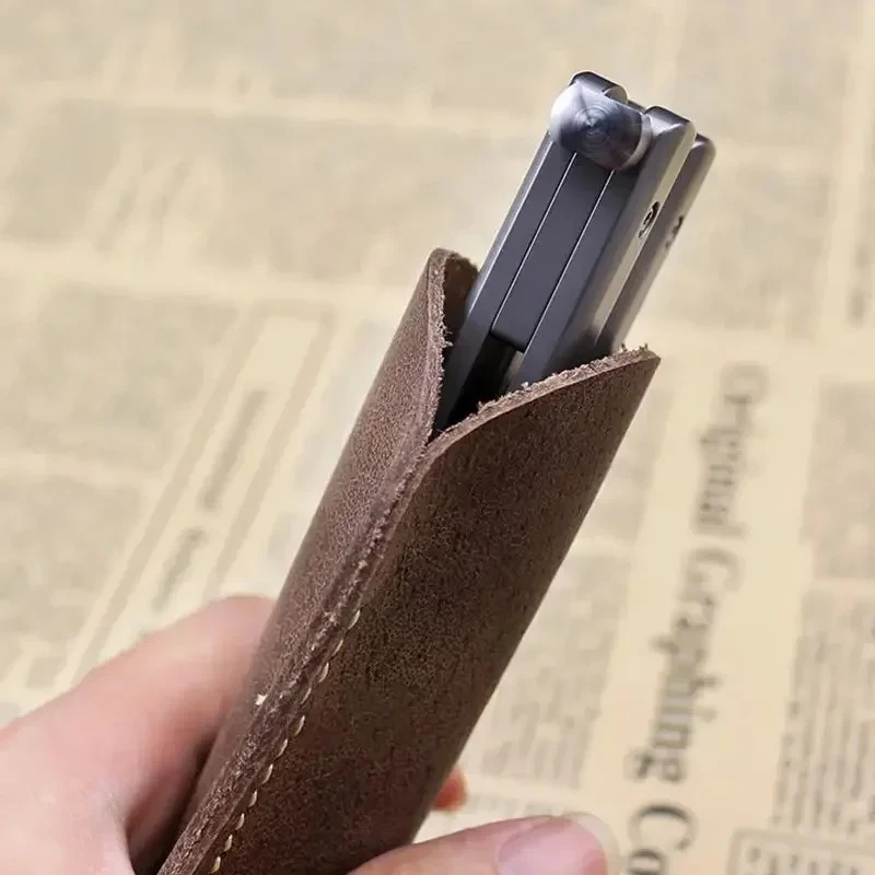 Leather small knife cover carr – Edc Pocket Carry Fixed Blade recenzja i cena