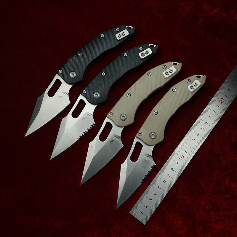 LEMIFSHE  Manual Stitch Textur – Edc Carry Pocket Knife recenzja i cena