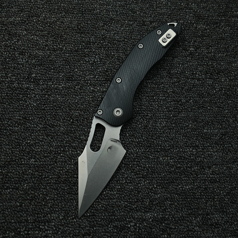 LEMIFSHE  Manual Stitch Textur – Edc Carry Pocket Knife recenzja i cena
