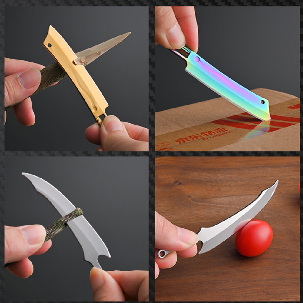 Titanium Mini Knife - Portable – Edc Carry Pocket Knife recenzja i cena