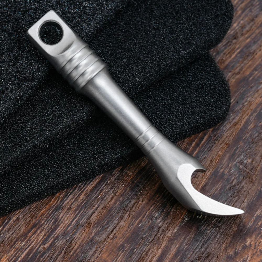 New Titanium Alloy Mini Keycha – Titanium Pry Bar recenzja i cena