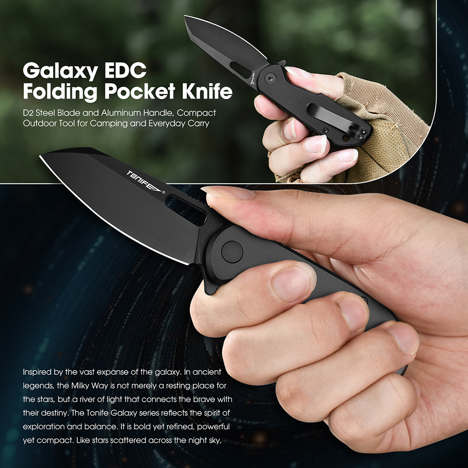 TONIFE Galaxy Mini CKT9205 Fol – Edc Carry Pocket Knife recenzja i cena