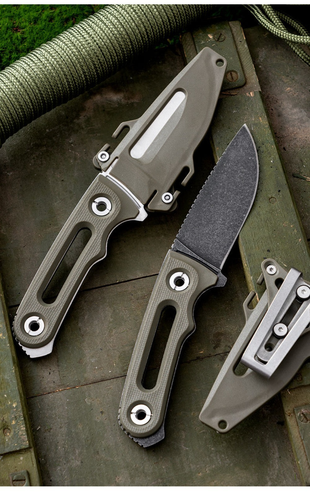 FX Portable Fixed Blade Knife  – Edc Carry Fixed Blade Knife recenzja i cena