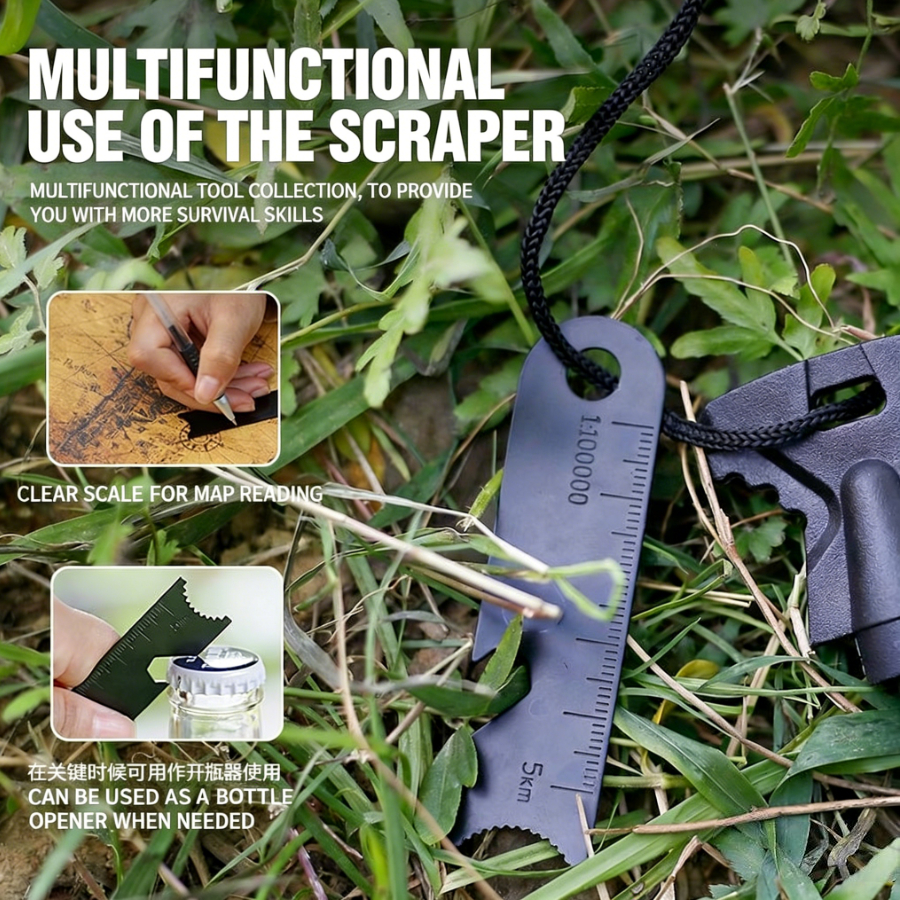 Multi-functional Survival Fire – Ferro Rod Striker recenzja i cena