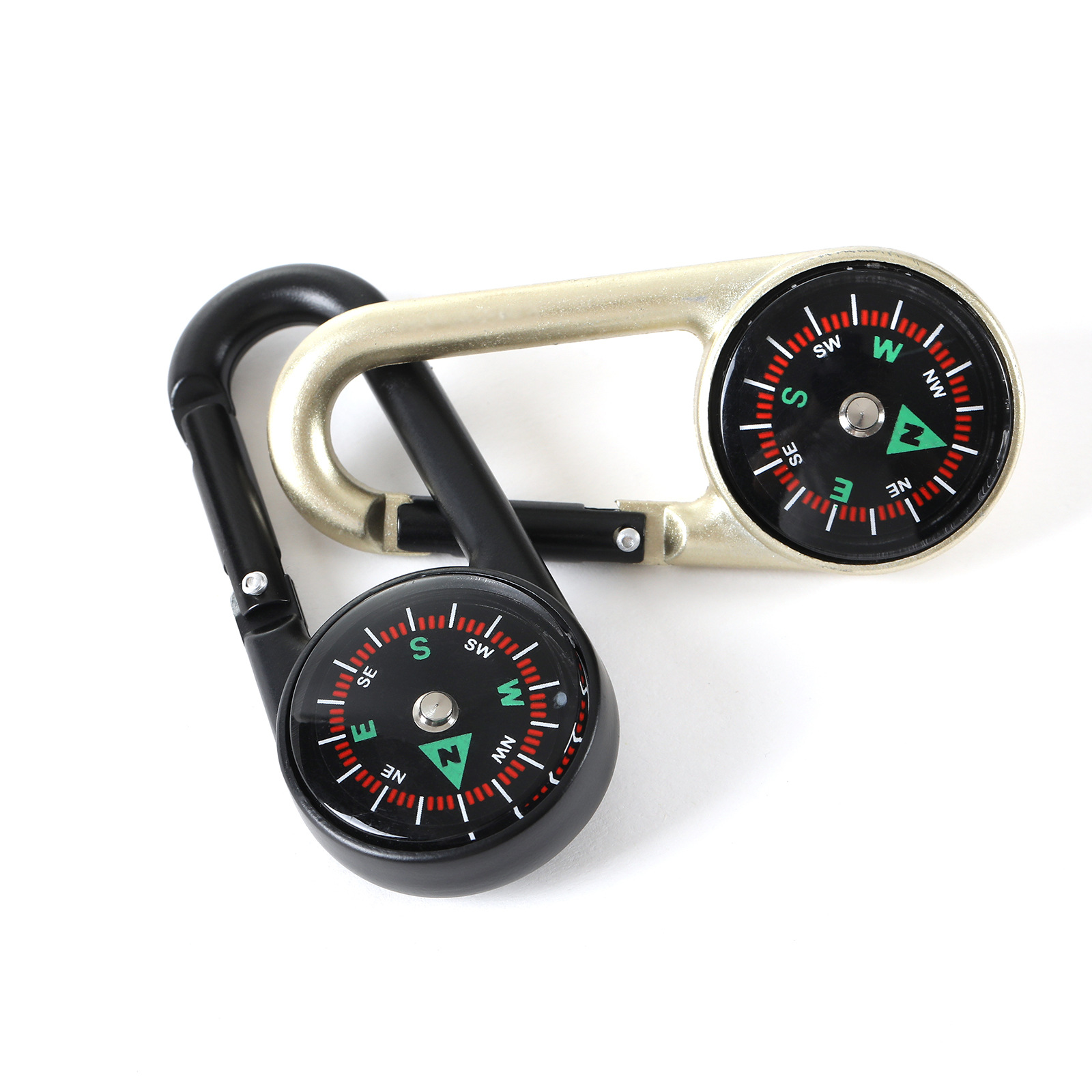 2-in-1 Metal Keychain with Com – Compass Keychain Mini recenzja i cena