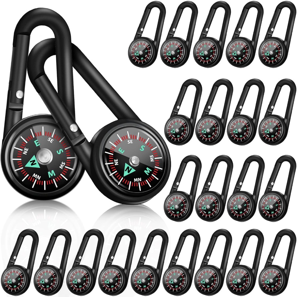 6-50 Pcs Mini Magnetic Compass – Compass Keychain Mini recenzja i cena