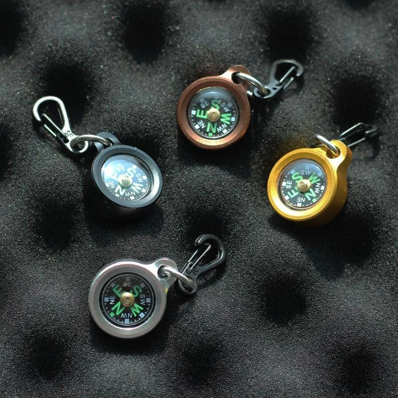 Mini Aluminum Alloy Compass Ke – Compass Keychain Mini recenzja i cena