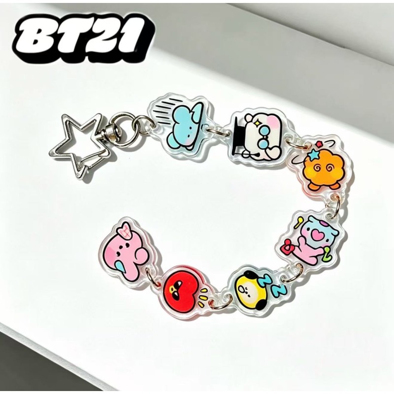 BT21 Cooky RJ Mang Chimmy Tata – Carabiner Keychain recenzja i cena