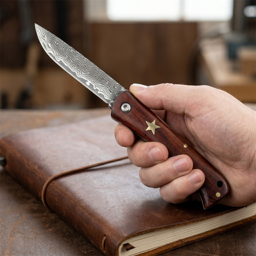 Compact Outdoor Survival Damas – Edc Pocket Carry Fixed Blade recenzja i cena