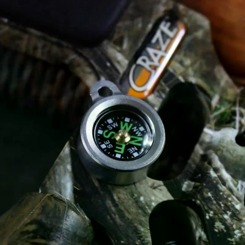 Mini Aluminum Alloy Compass Ke – Compass Keychain Mini recenzja i cena