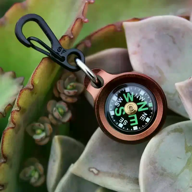 Mini Aluminum Alloy Compass Ke – Compass Keychain Mini recenzja i cena