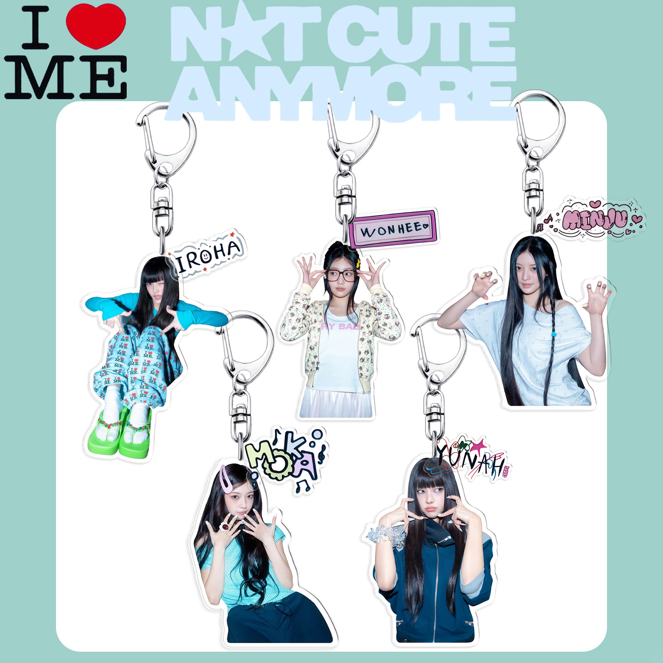 Illit Keychain, Wonhee, Iroha, – Carabiner Keychain recenzja i cena