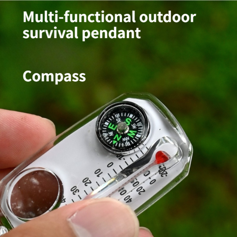 Mini Outdoor Survival Keychain – Compass Keychain Mini recenzja i cena