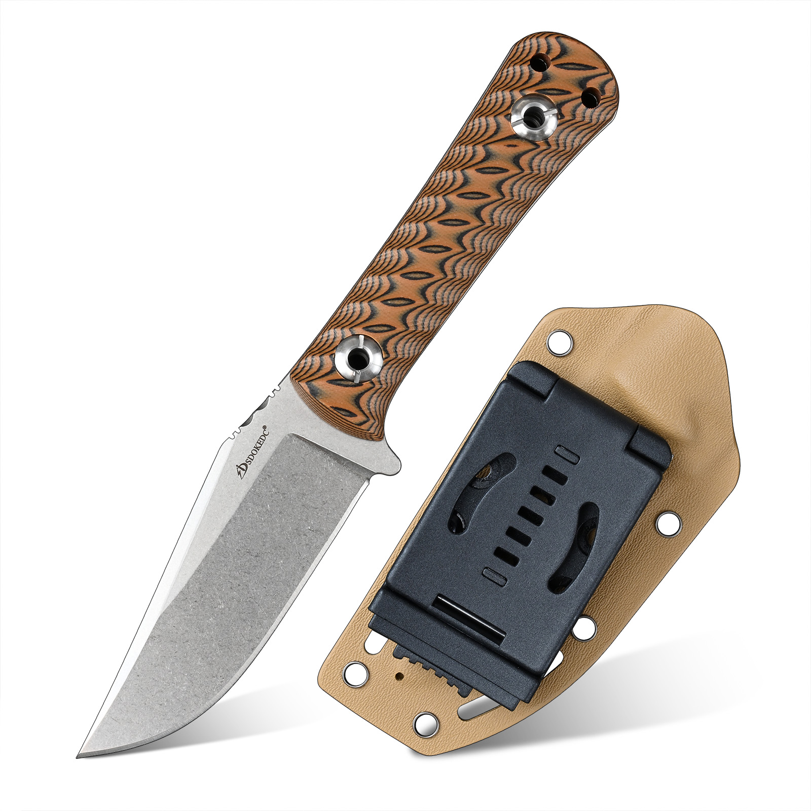 SDOKEDC Portable EDC Carry Cut – Edc Carry Fixed Blade Knife recenzja i cena